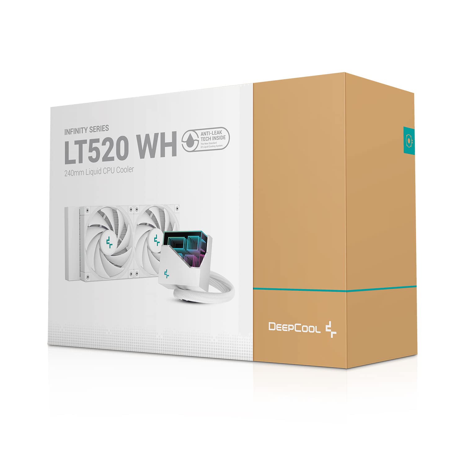 Deepcool Liquid Cooler LT520 240mm AIO White Deepcool Liquid Cooler LT520 240mm AIO White